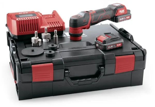 Flex Akku-Polermaskin PXE 80 10.8-EC/2.5 Set